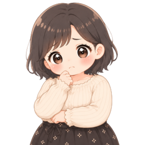 お給料について不安を感じている女性