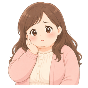 LINE相談を迷っている女性