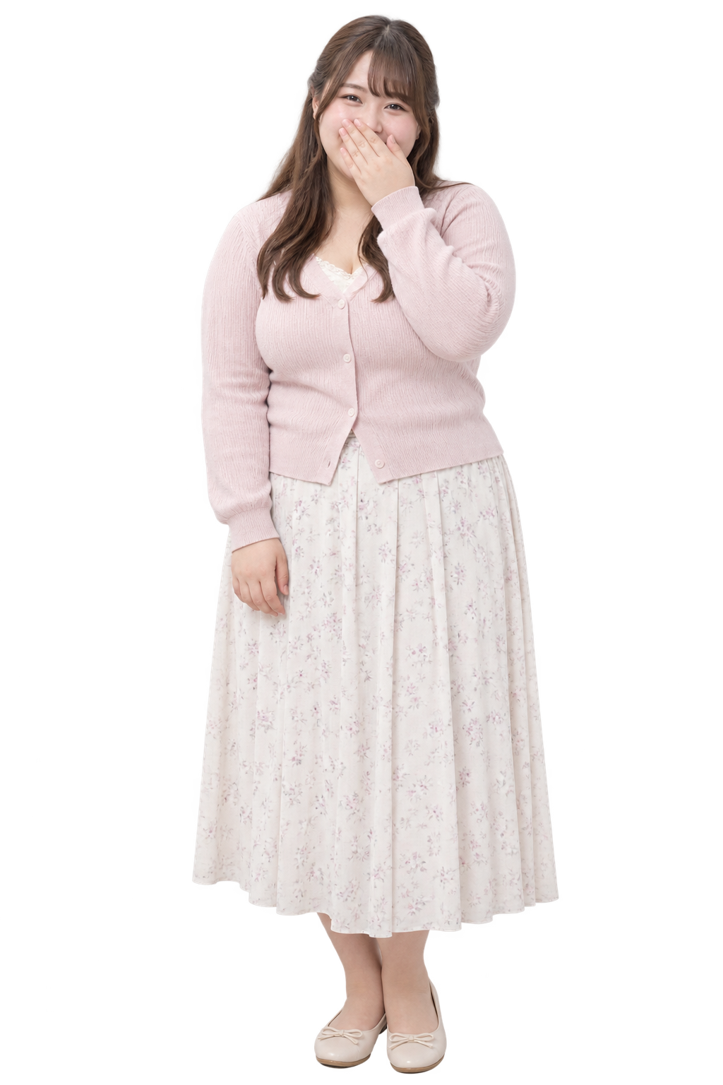 ぽっちゃり体型の女性